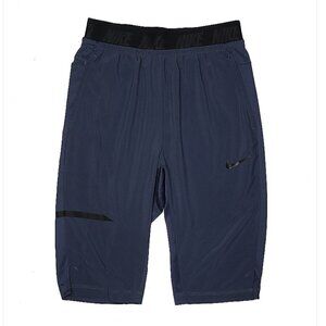 NIKE Athletic Navy Blue Capri Pants Size M